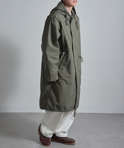 HOUSTON(ヒューストン)の「【HOUSTON】M-51 PARKA with LINER モッズコート5409M(モッズコート・メンズ・オリーブ/ブラック・S/M/L)」の21枚目の写真