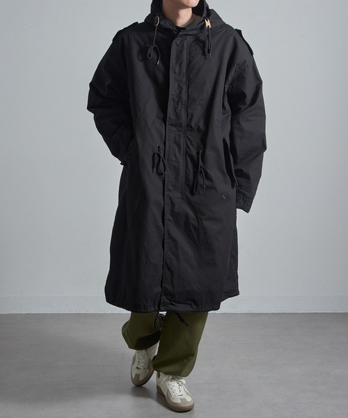 HOUSTON(ヒューストン)の「【HOUSTON】M-51 PARKA with LINER モッズコート5409M(モッズコート・メンズ・オリーブ/ブラック・S/M/L)」の13枚目の写真