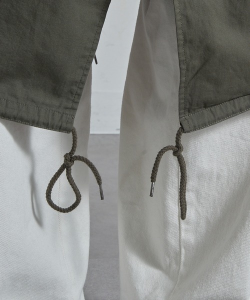 HOUSTON(ヒューストン)の「【HOUSTON】M-51 PARKA with LINER モッズコート5409M(モッズコート・メンズ・オリーブ/ブラック・S/M/L)」の11枚目の写真