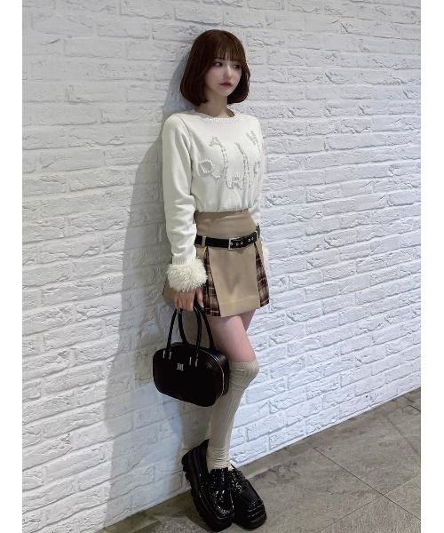 チェックドッキングミニスカート（スカート）｜Darich（ダーリッチ）の