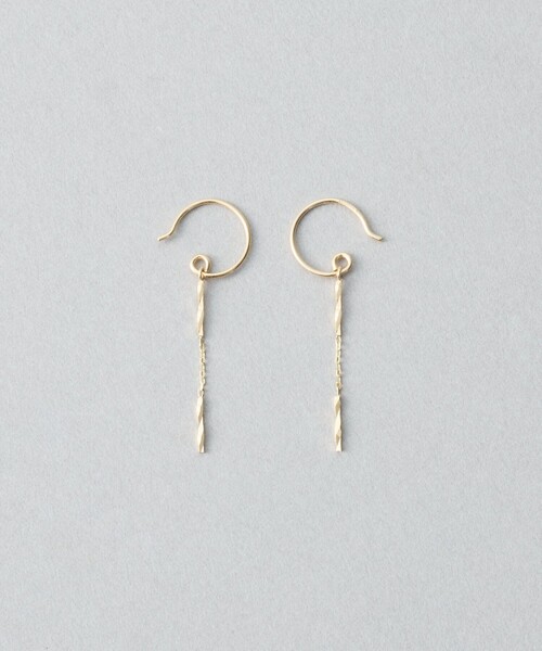 K10YG ピアス ワイヤー（ピアス（両耳用））｜Jouete（ジュエッテ）の