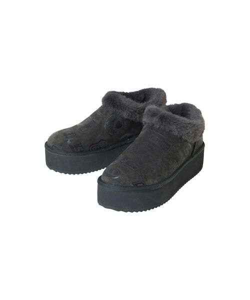 ヒステリックグラマーのスリッポン HYSTERIC GLAMOUR（ヒステリックグラマー）の「MOTOR CITY FEVER