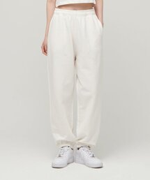 レディースリラックススウェットパンツ【クリーム】