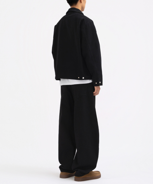 UNDEROFF(アンダーオフ)の「ソフトウォッシングコットンワークジャケットグレー(その他アウター・メンズ・グレー・MEDIUM/LARGE/X-LARGE)」の8枚目の写真
