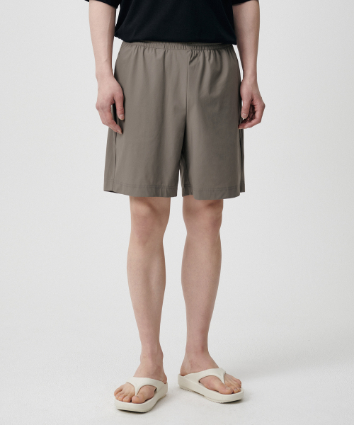 MUSINSA STANDARD（ムシンサスタンダード）の「クーリングバンディングショーツ [ダスティベージュ]（その他パンツ・メンズ・その他・38/36/34/32/30/26/28）」の6枚目の写真