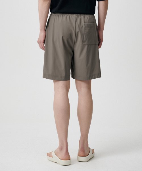 MUSINSA STANDARD（ムシンサスタンダード）の「クーリングバンディングショーツ [ダスティベージュ]（その他パンツ・メンズ・その他・38/36/34/32/30/26/28）」の5枚目の写真