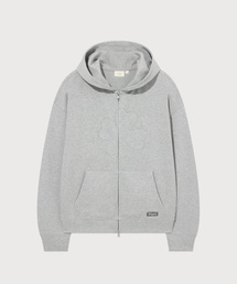 WOMAN OVERSIZED ZIP-UP HOODIE