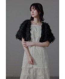 週末限定価格！HYEON完売商品！新品未使用 ブラック 半袖カーディガン カーディガン/ボレロ（ブラック/黒色系・半袖）ファッション通販