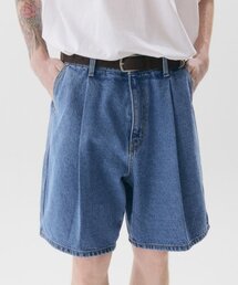 TRIP LE SENS（トリップ ル センス）の「ワンタックデニムハーフパンツ_ライトブルー（その他パンツ）」