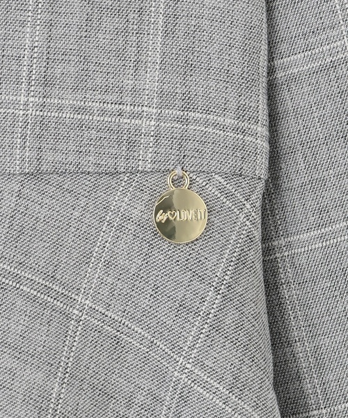 by LOVEiT（バイラビット）の「【卒服】衿つきワンピース（ワンピース・キッズ・グレー/チャコール・160cm/150cm/140cm/130cm）」の12枚目の写真