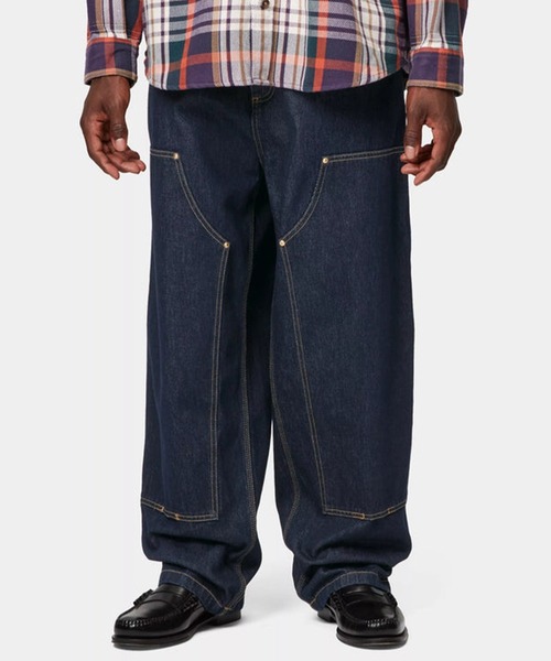 Carhartt WIP（カーハートダブリューアイピー）の「Carhartt WIP/カーハートダブリューアイピー NASH DOUBLEKNEE PANT I032106_Blue rinse（その他パンツ・メンズ・ブルー・XS/S/M/L）」の4枚目の写真