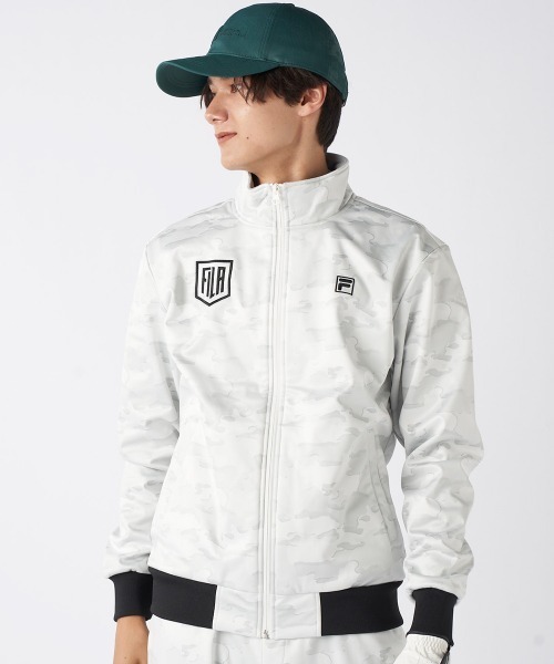 FILA GOLF(フィラゴルフ )の「【FILA GOLF:フィラゴルフ】ボンディングブルゾン ゴルフ 防風・保温(ブルゾン・メンズ・ホワイト/ブルー/ブラック・LARGE/X-LARGE/XX-LARGE/MEDIUM)」の1枚目の写真