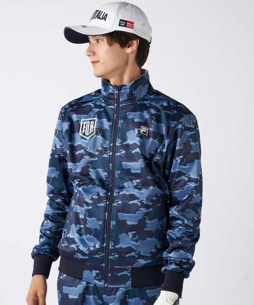 FILA GOLF(フィラゴルフ )の「【FILA GOLF:フィラゴルフ】ボンディングブルゾン ゴルフ 防風・保温(ブルゾン・メンズ・ホワイト/ブルー/ブラック・LARGE/X-LARGE/XX-LARGE/MEDIUM)」の17枚目の写真