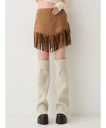 EVRIS | レッグウォーマーセットチャンキーヒールローファー(ブーツ)