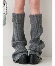 EVRIS | レッグウォーマーセットチャンキーヒールローファー(ブーツ)