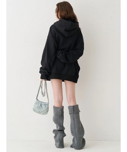 EVRIS（エヴリス）の「レッグウォーマーセットチャンキーヒールローファー（ブーツ・レディース・ブラック/ブラウン・MEDIUM/LARGE/SMALL）」の17枚目の写真