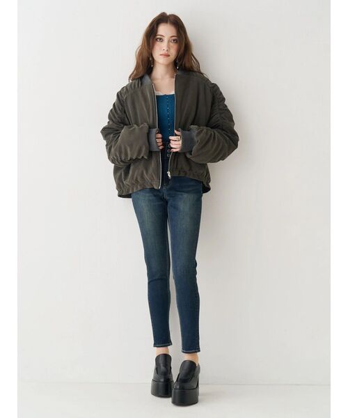 EVRIS（エヴリス）の「レッグウォーマーセットチャンキーヒールローファー（ブーツ・レディース・ブラック/ブラウン・MEDIUM/LARGE/SMALL）」の22枚目の写真