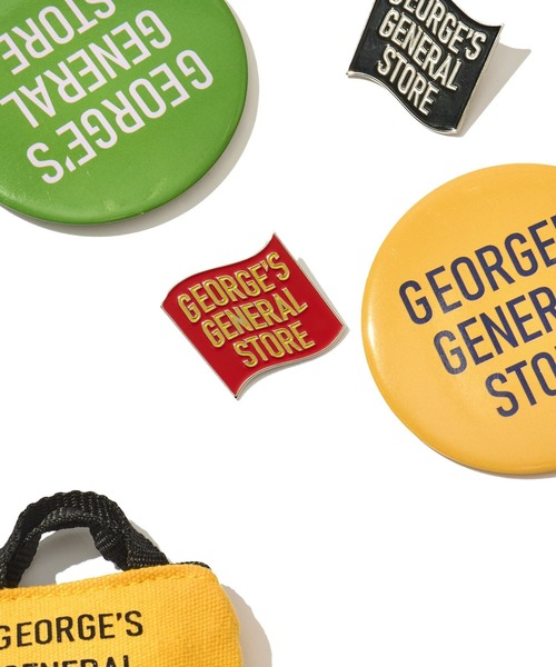GEORGE'S（ジョージズ）の「ジョージズ ピンズ (フラッグ)（バッジ・レディース・レッド/グリーン/イエロー/ブラック・FREE）」の4枚目の写真