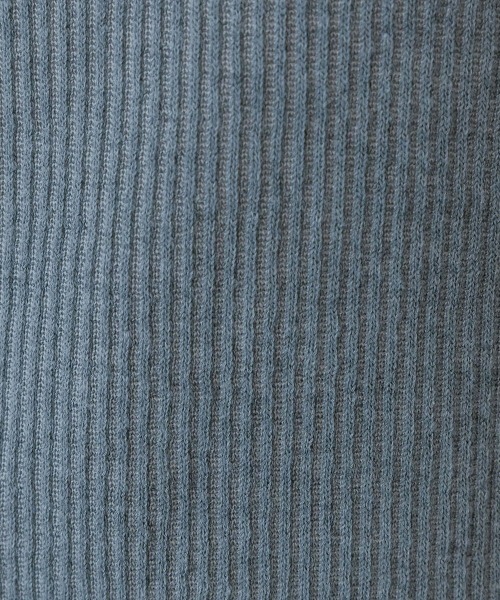 slattgir（スラットジール）の「高身長　リブニットソーオフショルプルオーバー（トールサイズ）Essenave（Tシャツ/カットソー・レディース・ネイビー/杢グレー・TM/TL/TLL/T3L/T4L/T5L）」の22枚目の写真