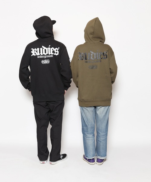 RUDIE'S（ルーディーズ）の「HOOK ZIP PARKA（パーカー・メンズ・オリーブ/ブラック・L/XL/M/XXL）」の22枚目の写真