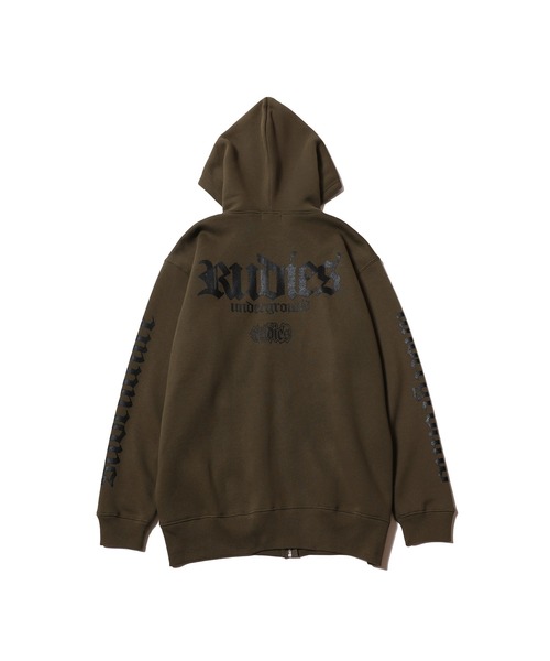 RUDIE'S（ルーディーズ）の「HOOK ZIP PARKA（パーカー・メンズ・オリーブ/ブラック・L/XL/M/XXL）」の13枚目の写真