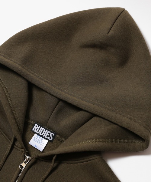 RUDIE'S（ルーディーズ）の「HOOK ZIP PARKA（パーカー・メンズ・オリーブ/ブラック・L/XL/M/XXL）」の14枚目の写真