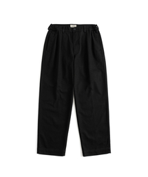 WILD BRICKS（ワイルドブリックス）の「W24 OFFICER PANTS (black)（スラックス）」