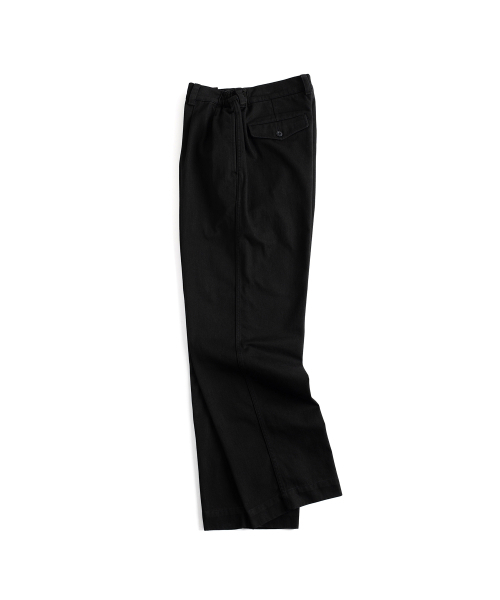 WILD BRICKS(ワイルドブリックス)の「W24 OFFICER PANTS (black)(スラックス・メンズ・その他・LARGE/X-LARGE/MEDIUM)」の3枚目の写真