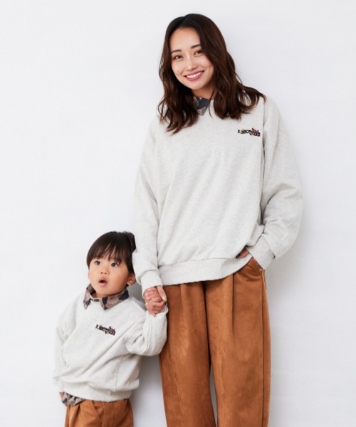 セール】刺繍トレーナー（大人サイズ）（スウェット）｜Fluffy