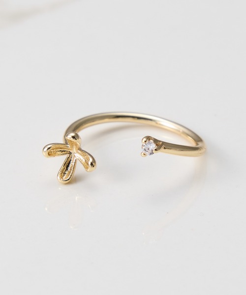 PAPILLONNER（パピヨネ）の「PAPILLONNER/フラワーリング/2点セット（リング・レディース・ゴールド・FREE）」の5枚目の写真