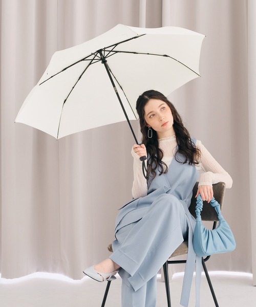 Wpc.（ダブリュピーシー）の「Wpc. classic AUTOMATIC FOLDING UMBRELLA 雨傘 折りたたみ 自動開閉（折りたたみ傘・メンズ・グリーン/ネイビー/オフホワイト/ブラック/ブルーグレー・FREE）」の8枚目の写真