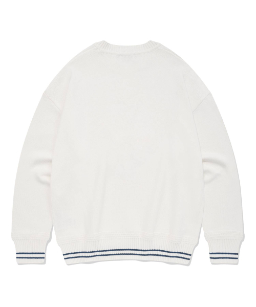 COVERNAT(カバーナット)の「Cロゴクルーネックニットアイボリー(ニット/セーター・レディース・その他・LARGE/MEDIUM/SMALL/X-LARGE/X-SMALL/XX-LARGE)」の2枚目の写真