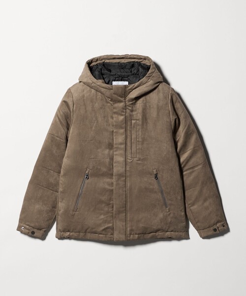 セール】スエードライク ダウンブルゾン＜A DAY IN THE LIFE