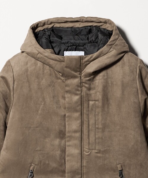 A DAY IN THE LIFE UNITED ARROWS(アデイインザライフユナイテッドアローズ)の「スエードライク ダウンブルゾン<A DAY IN THE LIFE>(ブルゾン・メンズ・ベージュ/ネイビー/グレー系・XL/M/L)」の14枚目の写真