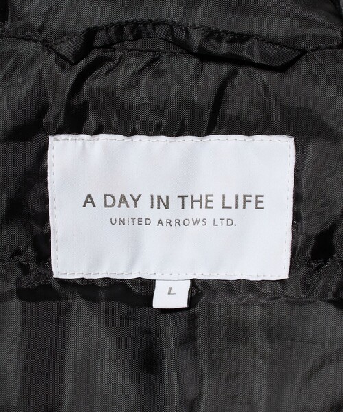 A DAY IN THE LIFE UNITED ARROWS(アデイインザライフユナイテッドアローズ)の「スエードライク ダウンブルゾン<A DAY IN THE LIFE>(ブルゾン・メンズ・ベージュ/ネイビー/グレー系・XL/M/L)」の21枚目の写真