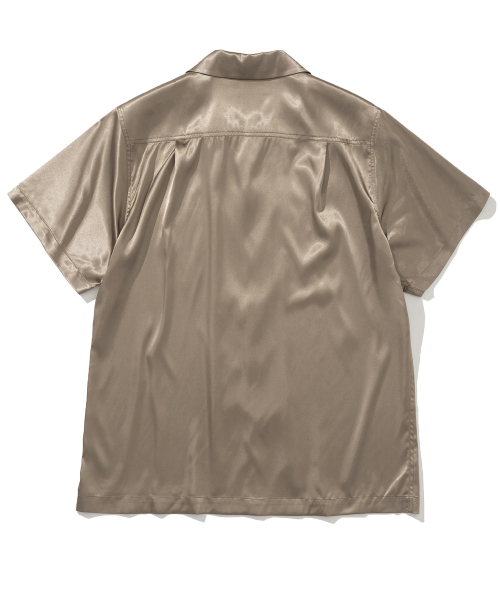 NOT4NERD（ノットフォーナード）の「ラップド スネーク ボウリング ハーフシャツ - ブラウン（シャツ/ブラウス・レディース・その他・MEDIUM/LARGE/X-LARGE）」の2枚目の写真