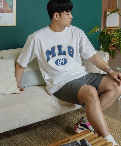 THE MILE（ザマイル）の「[リファーブ]MLG 84 GARMENTS クルー [ホワイト]（Tシャツ/カットソー・メンズ・その他・LARGE/MEDIUM/SMALL/X-LARGE/X-SMALL）」の2枚目の写真