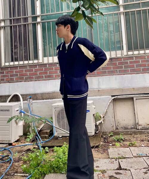 COSTUME O’CLOCK（コスチュームオクロック）の「ルーズフィットフレアスラックス ブラック COOSPT250BLACK（スラックス・メンズ・その他・34/26/28/30/32）」の11枚目の写真