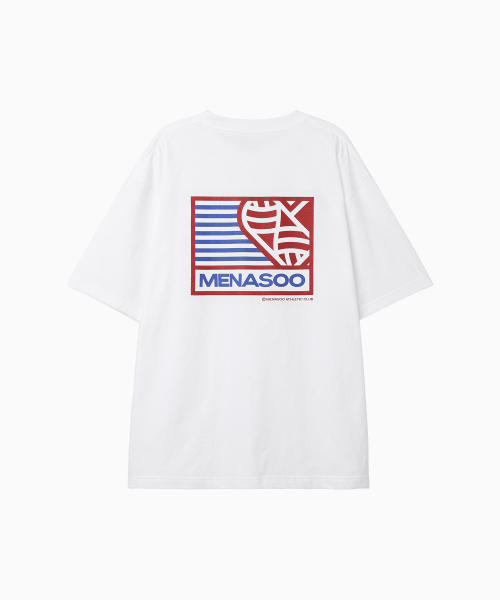 MENASOO(ミナス)の「Mns Hearttrack Graphic T Shirt_White(Tシャツ/カットソー・レディース・ホワイト・1/2/3)」の7枚目の写真