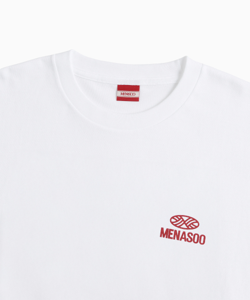 MENASOO(ミナス)の「Mns Hearttrack Graphic T Shirt_White(Tシャツ/カットソー・レディース・ホワイト・1/2/3)」の8枚目の写真