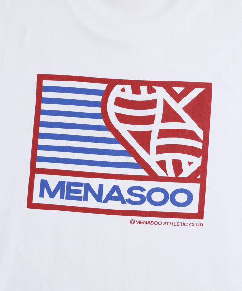 MENASOO(ミナス)の「Mns Hearttrack Graphic T Shirt_White(Tシャツ/カットソー・レディース・ホワイト・1/2/3)」の11枚目の写真