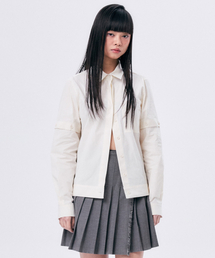 HALOMINIUM（ハロミニウムー）の「シャツジャケット / エクリュ（シャツ/ブラウス）」