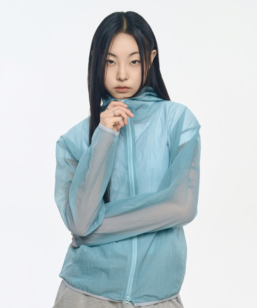 メッシュライトウェイトジャケット_スカイブルー