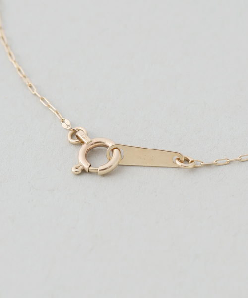 SLOBE IENA(スローブイエナ)の「SLOBE ペタルチェーンブレスレット K10(ブレスレット・レディース・ゴールド・FREE)」の3枚目の写真