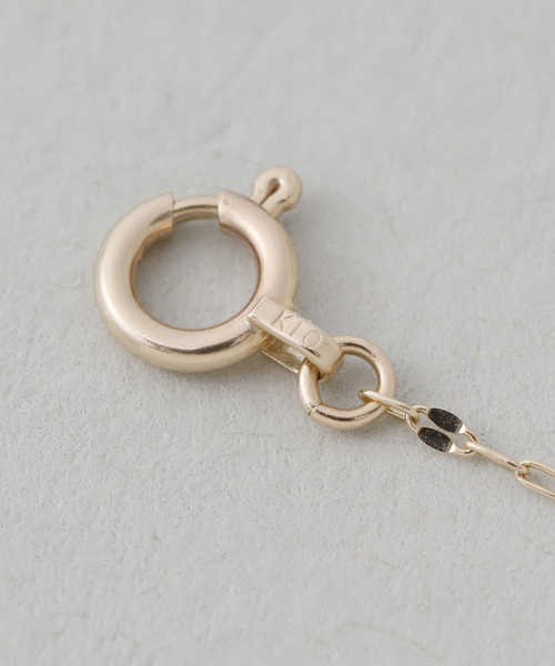 SLOBE IENA(スローブイエナ)の「SLOBE ペタルチェーンブレスレット K10(ブレスレット・レディース・ゴールド・FREE)」の5枚目の写真