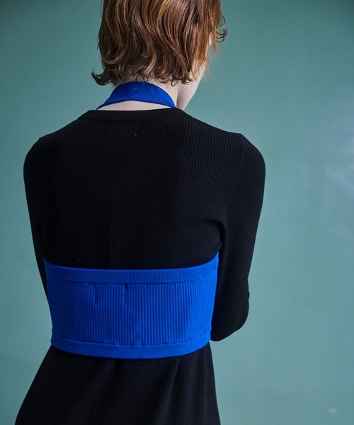 OMMO(オーエムエムオー)の「HALTER NECK KT BUSTIER OP SET(ワンピース・レディース・ブルー/ブラック/レッド・38/36)」の15枚目の写真