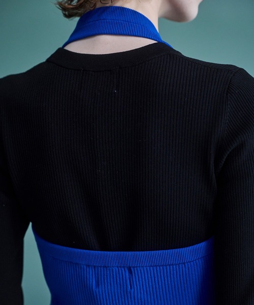 OMMO(オーエムエムオー)の「HALTER NECK KT BUSTIER OP SET(ワンピース・レディース・ブルー/ブラック/レッド・38/36)」の18枚目の写真