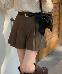 cammie（キャミー）の「ハイウエストプリーツキュロットパンツ（その他パンツ）」