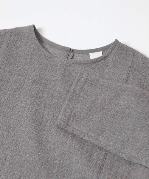かぐれ（カグレ）の「ウールガーゼギャザープルオーバー（シャツ/ブラウス・レディース・ブラック/グレー系その他・FREE）」の16枚目の写真