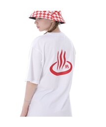 DORKY（ドルキ）の「温泉 半袖 ホワイト（Tシャツ/カットソー）」